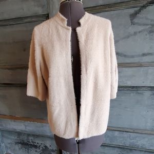 Chico's plush cardigan sweater 3/4 sleeves